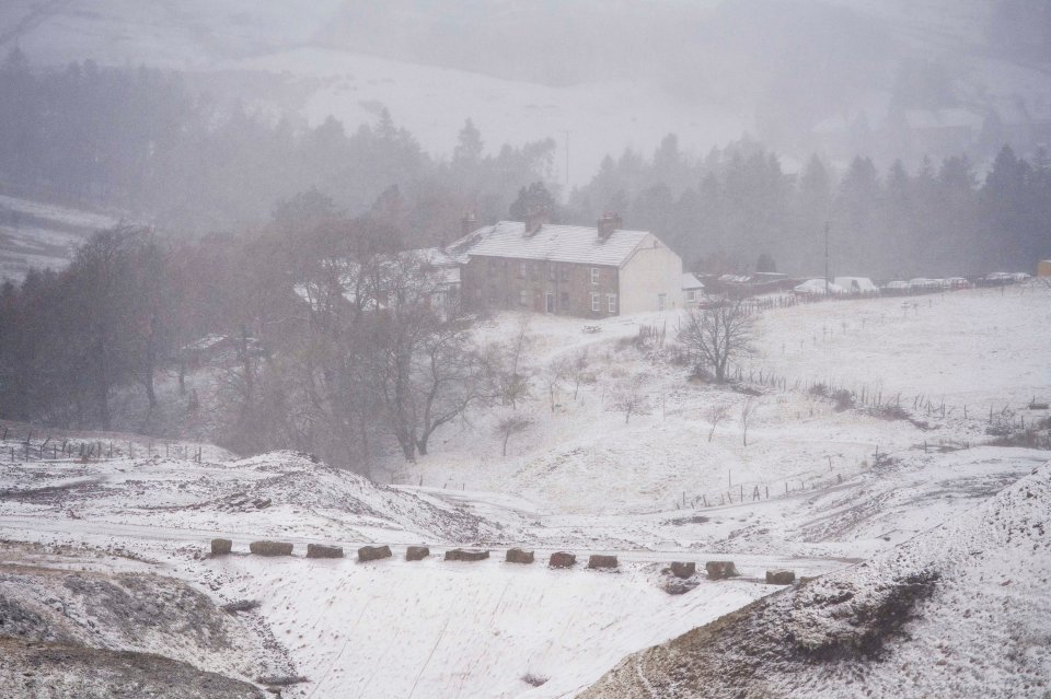 It comes as an Arctic blast sweeps from the north to the south