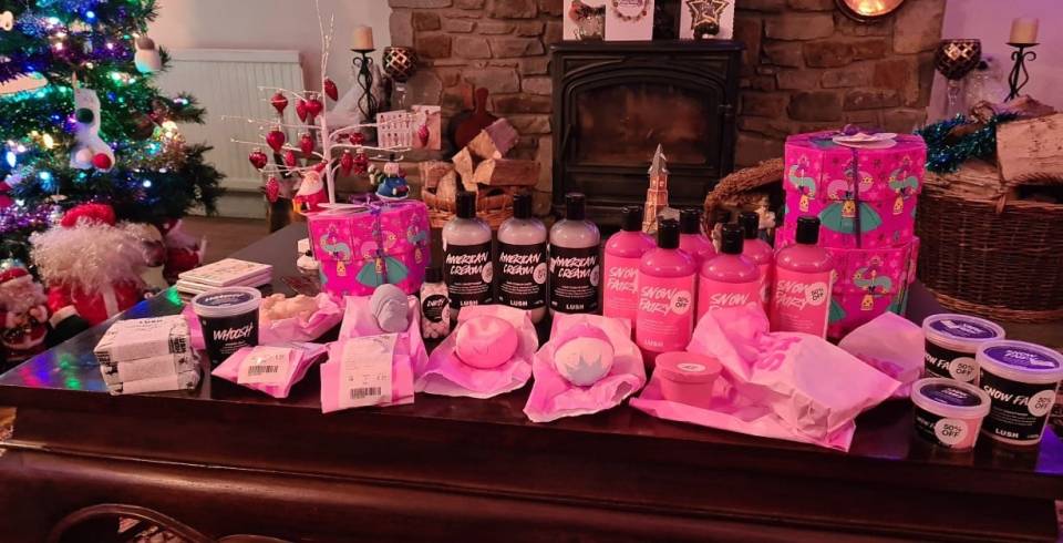 Shoppers have been queueing for hours to secure the best Lush bargains