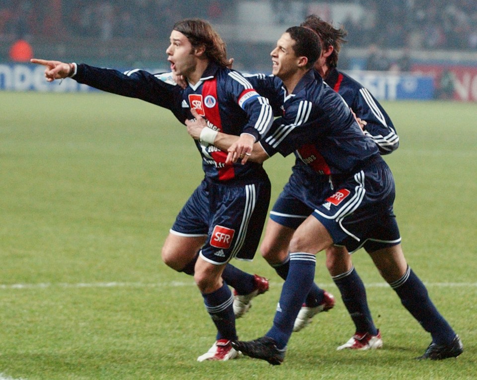 Mauricio Pochettino was captain of PSG