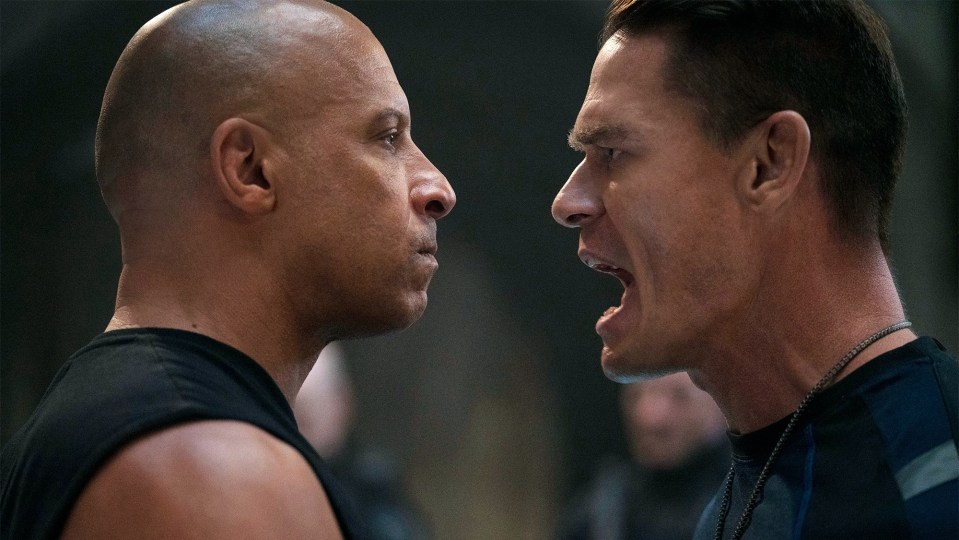 Vin Diesel and John Cena star in Fast & Furious 9