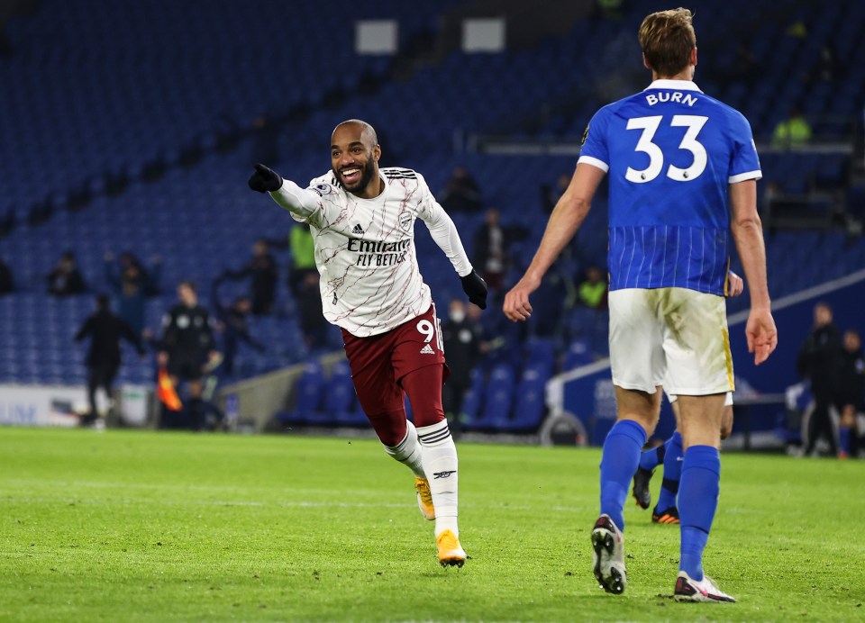 Alexandre Lacazette made an immediate impact at the Amex