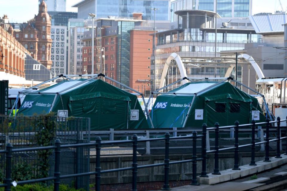 Fears are growing that patients could be treated in triage tents - usually reserved for large-scale disasters, like terror attacks