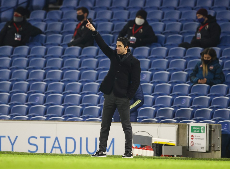 The result was another boost for Mikel Arteta's side after the Chelsea win