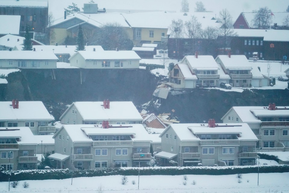 Some people were believed to have been trapped in their homes during freezing conditions