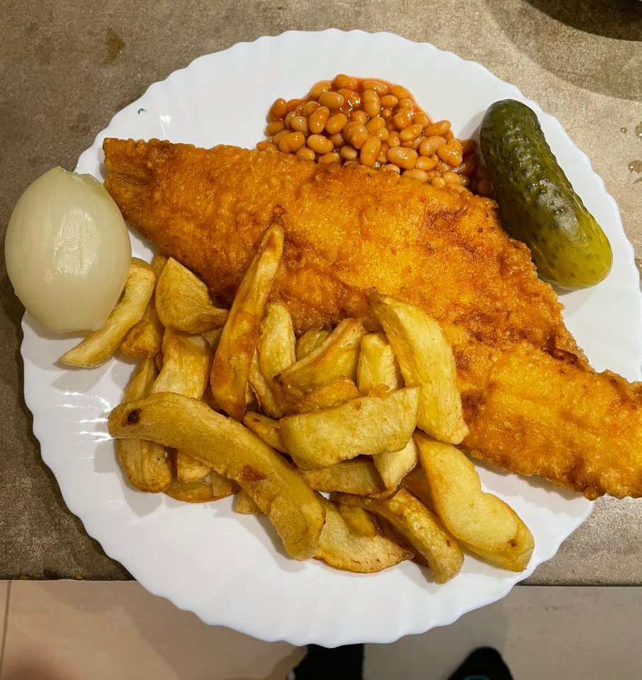 Fish and chips the night before Christmas is a tradition for Rob Rinder