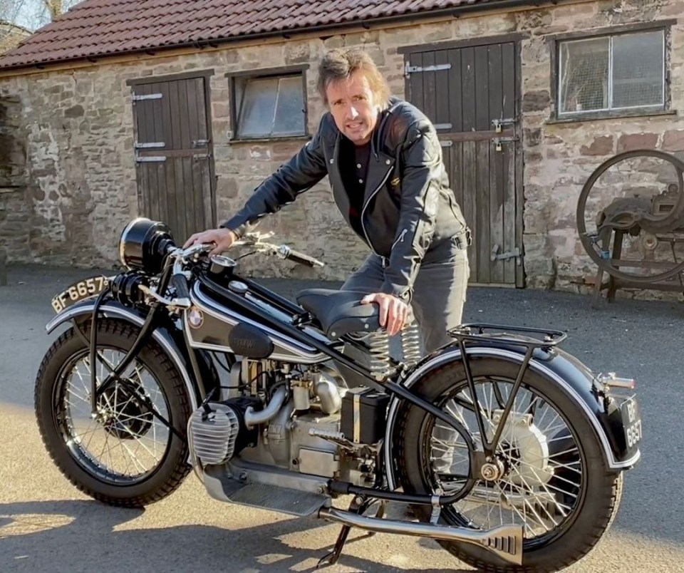 Hammond has an extensive collection of cars and motorbikes