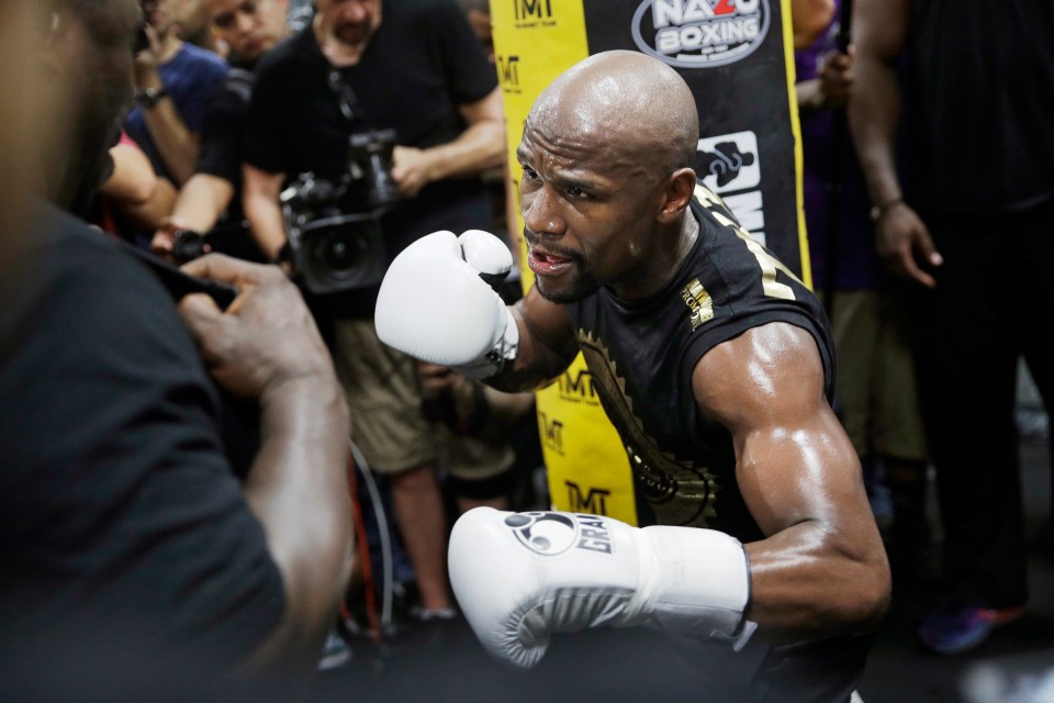 Floyd Mayweather hasn't fought since taking on McGregor in 2017