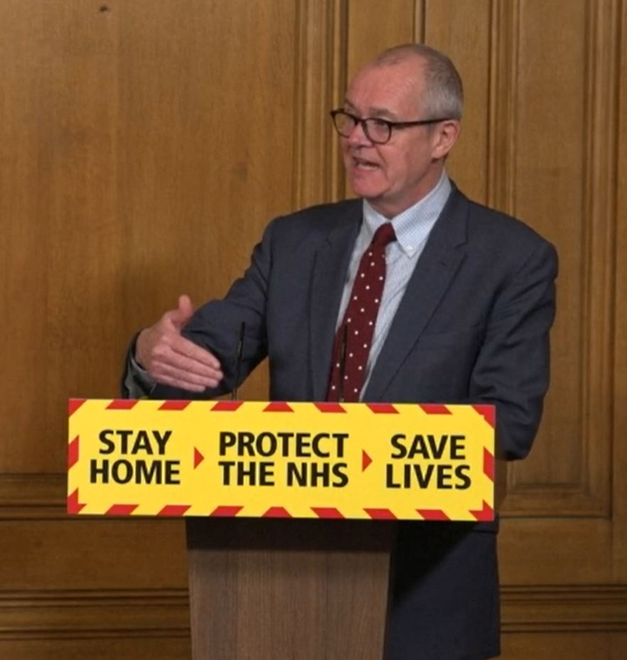 Sir Patrick Vallance told a Downing Street briefing on January 5 it is possible the South African coronavirus variant may have some effect on vaccine effectiveness but is unlikely to “abolish” their effect