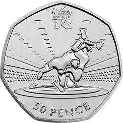 Wrestling comes fourth in terms of rarest 50ps