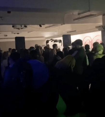 A disused M&S building was packed with ravers earlier this month