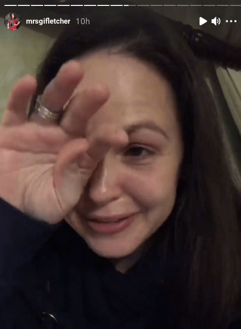 Giovanna Fletcher broke down watching the I'm A Celeb catch-up show last night