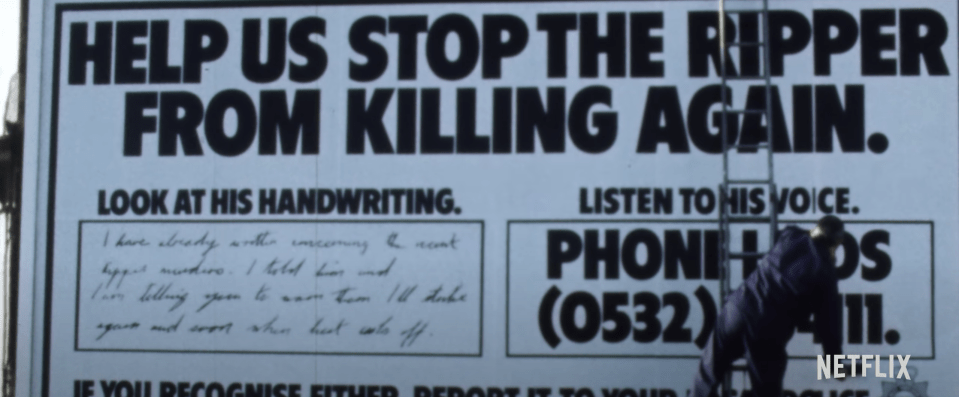 A huge public campaign was launched trying to get help based on the hoaxer's voice and handwriting