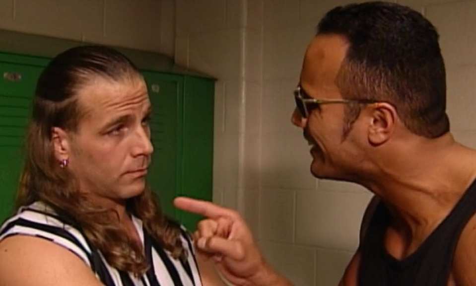 Backstage heat prevented Shawn Michaels and The Rock getting it on