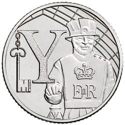 10p coins featuring Yeoman Warder guards are also worth more than their face value