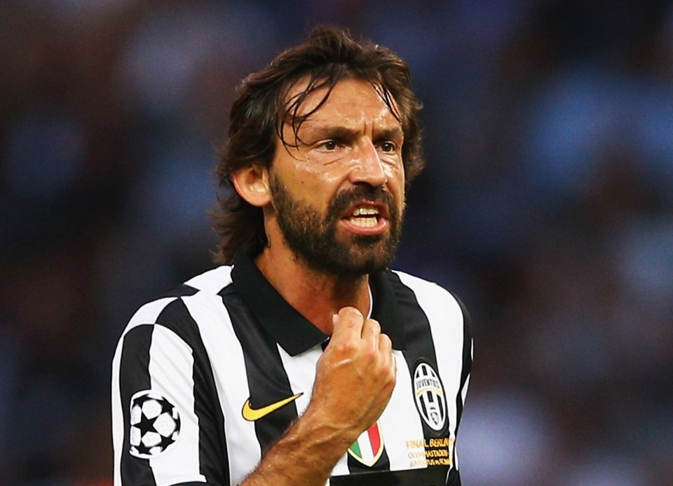 Andrea Pirlo showcased his timeless abilities with Juventus