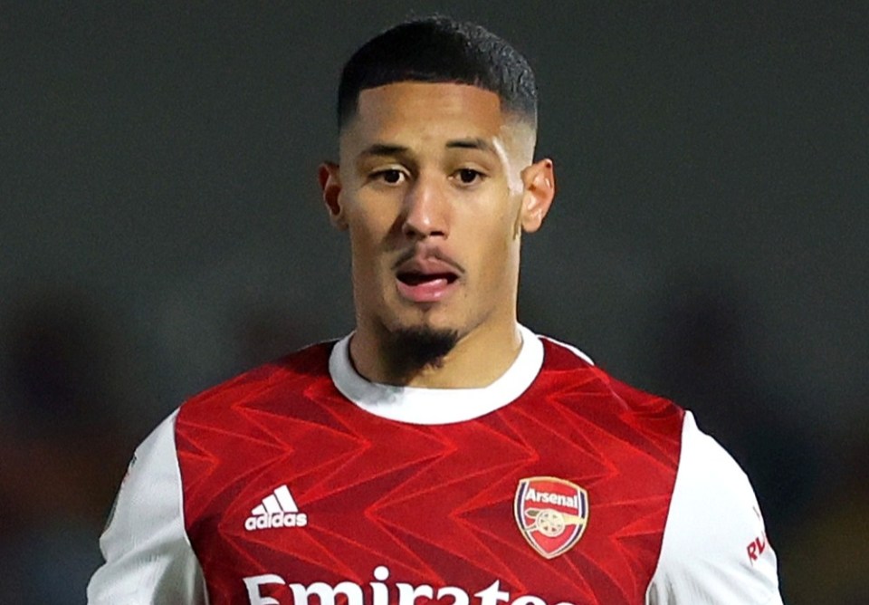 William Saliba hopes to leave Arsenal on loan next month for another UK club