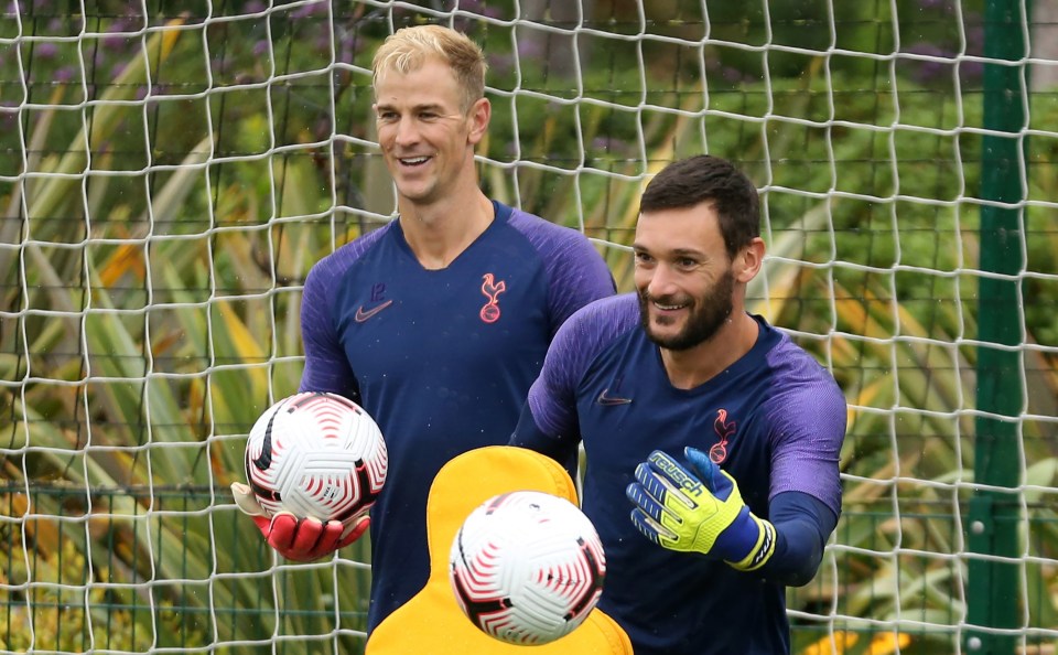 Joe Hart is in line for his first Prem game since December 2018 - if Spurs No1 Hugo Lloris is not fully fit to face Arsenal on Sunday