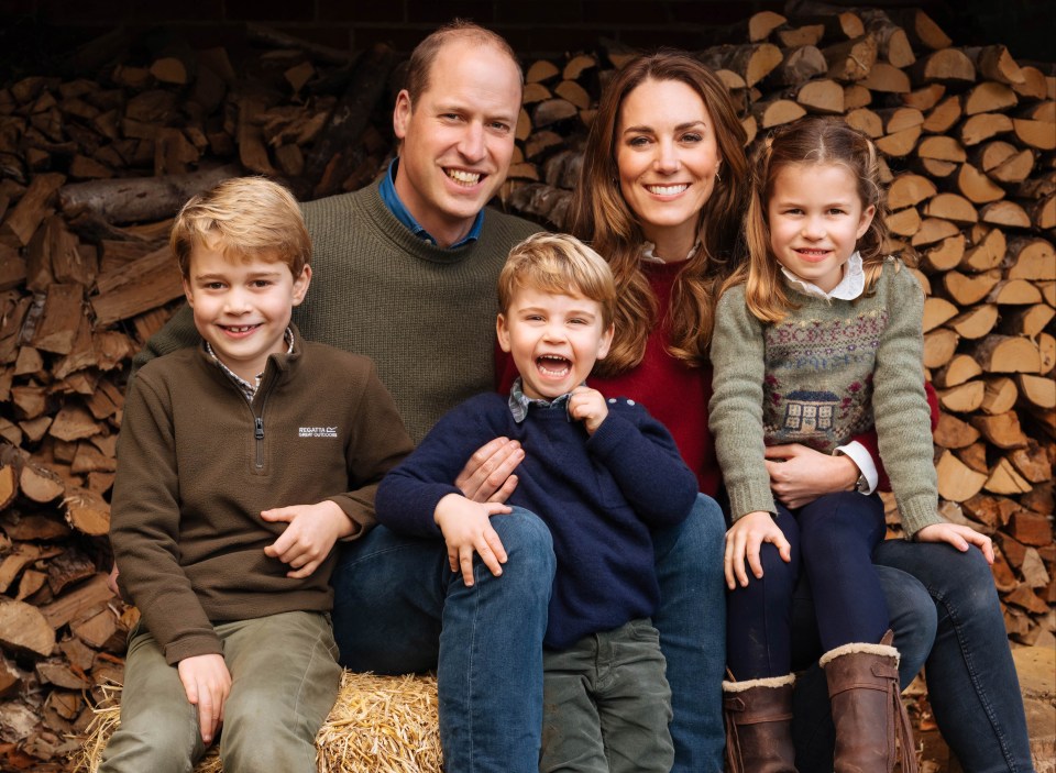 Kate Middleton and Prince William will celebrate Christmas as a family of five