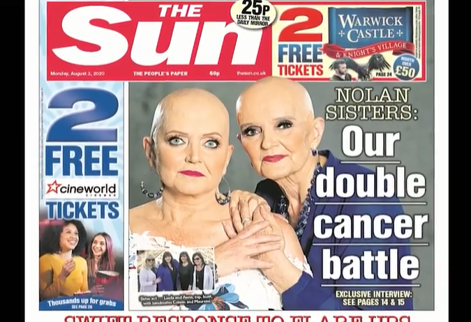 Linda and Anne revealed the news to The Sun in April