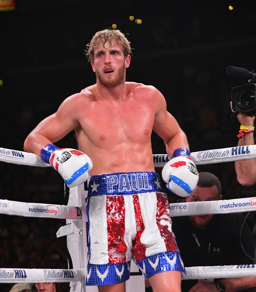 Logan Paul made around £680,000 for his fight with KSI in 2019