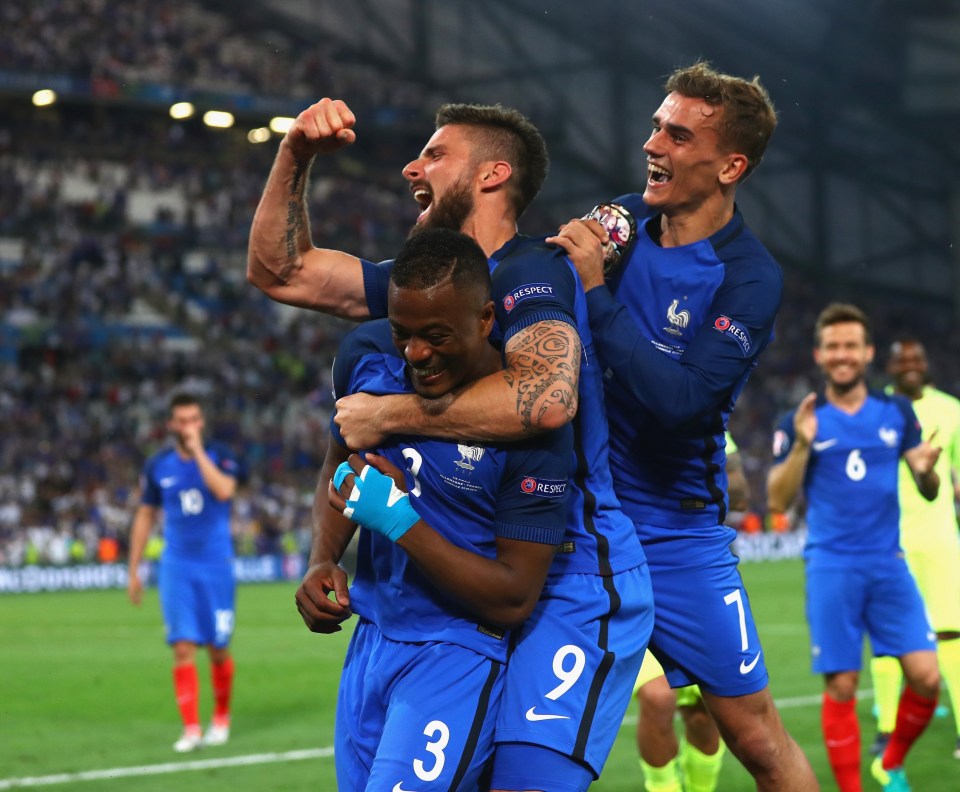 Patrice Evra has lavished praise upon his former France team-mate