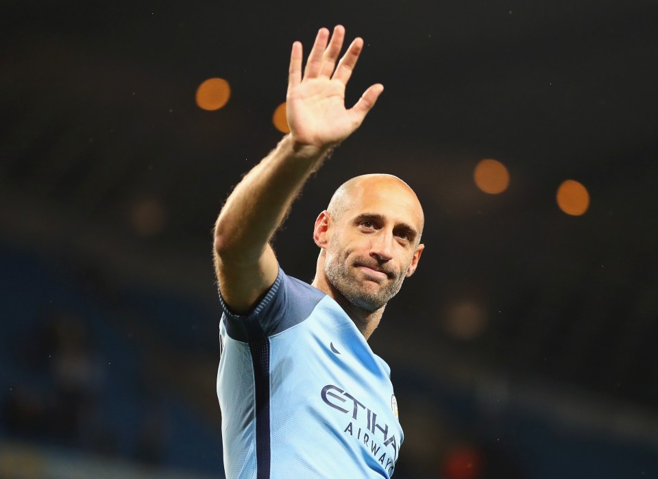 Former Man City defender Paolo Zabaleta said the club is the best place for his old Argentine colleague