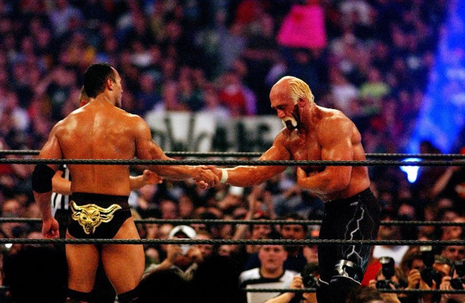 Rock versus Hogan is just one of the dream matches fans got to see