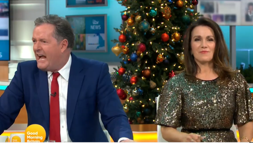 Piers Morgan screamed at GMB crew as he mocked Tom Cruise's Covid rant