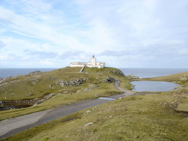 Nature lovers can spot seals, dolphins and other wildlife from Strathy Point lighthouse