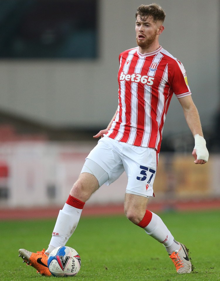 Centre-back Nathan Collins, 19, could soon step up from the Championship with Stoke to the Premier League, with either Burnley or Arsenal