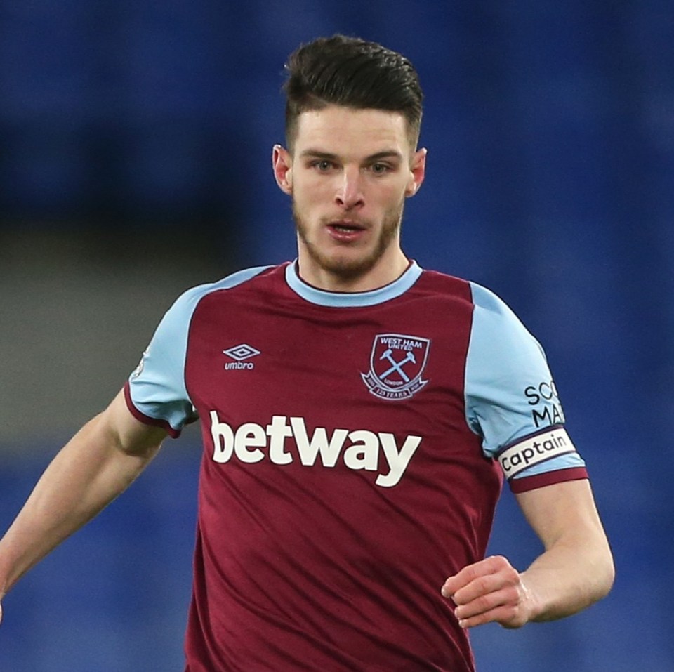 Manchester United are reportedly preparing a bid for Declan Rice in the summer transfer window