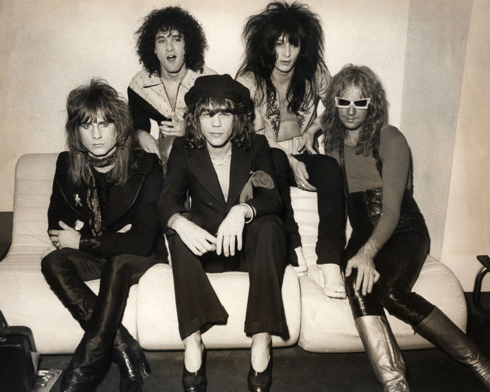 The New York Dolls were renowned for their flamboyant outfits