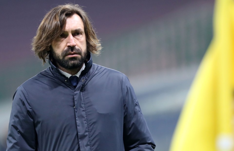 Andrea Pirlo is in danger of blowing a tenth straight title for Juve