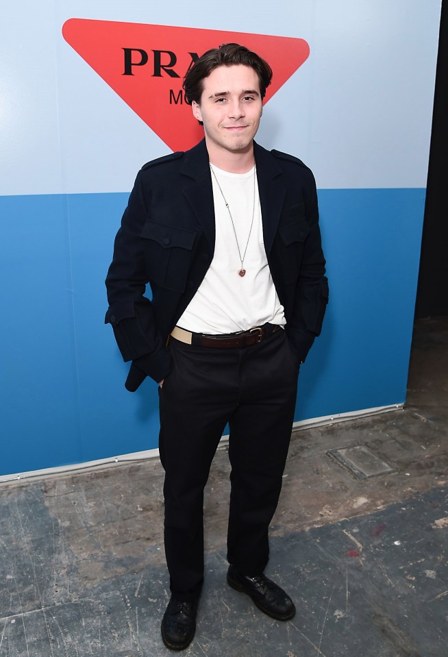 Brooklyn Beckham made the top ten list of popular location-inspired names 