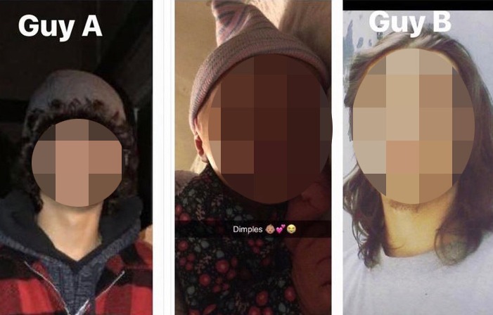 A mum has been branded trashy after she asked her Facebook friends to guess who the father of her daughter was