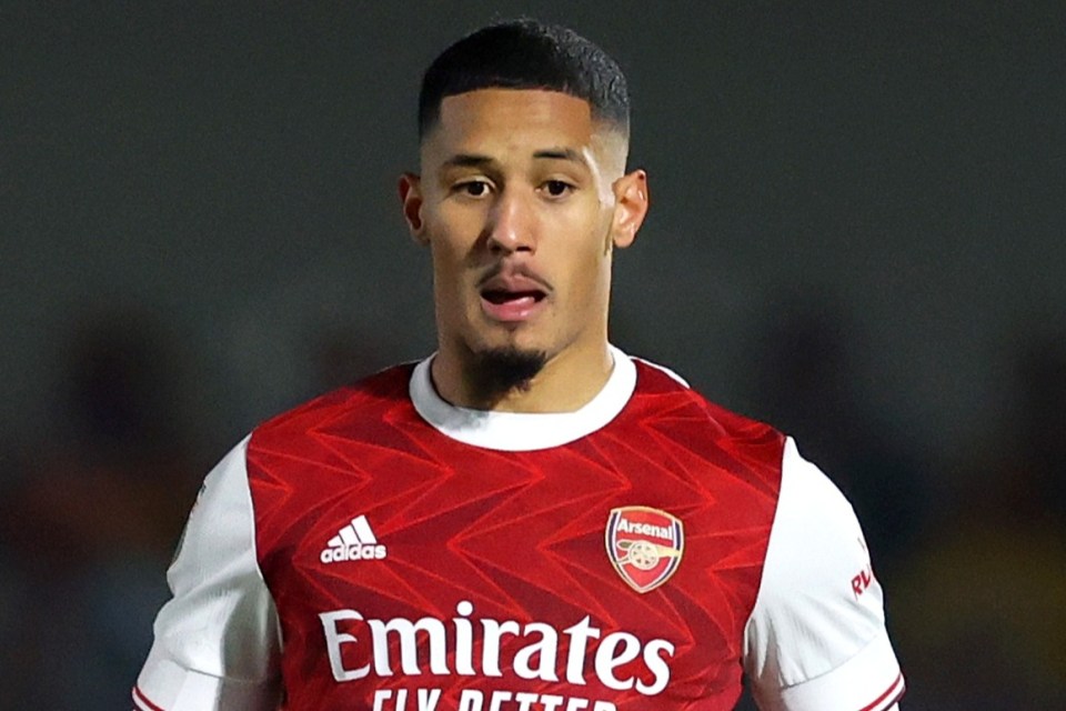 William Saliba is ready to take a pay cut so he can rejoin St Etienne from Arsenal