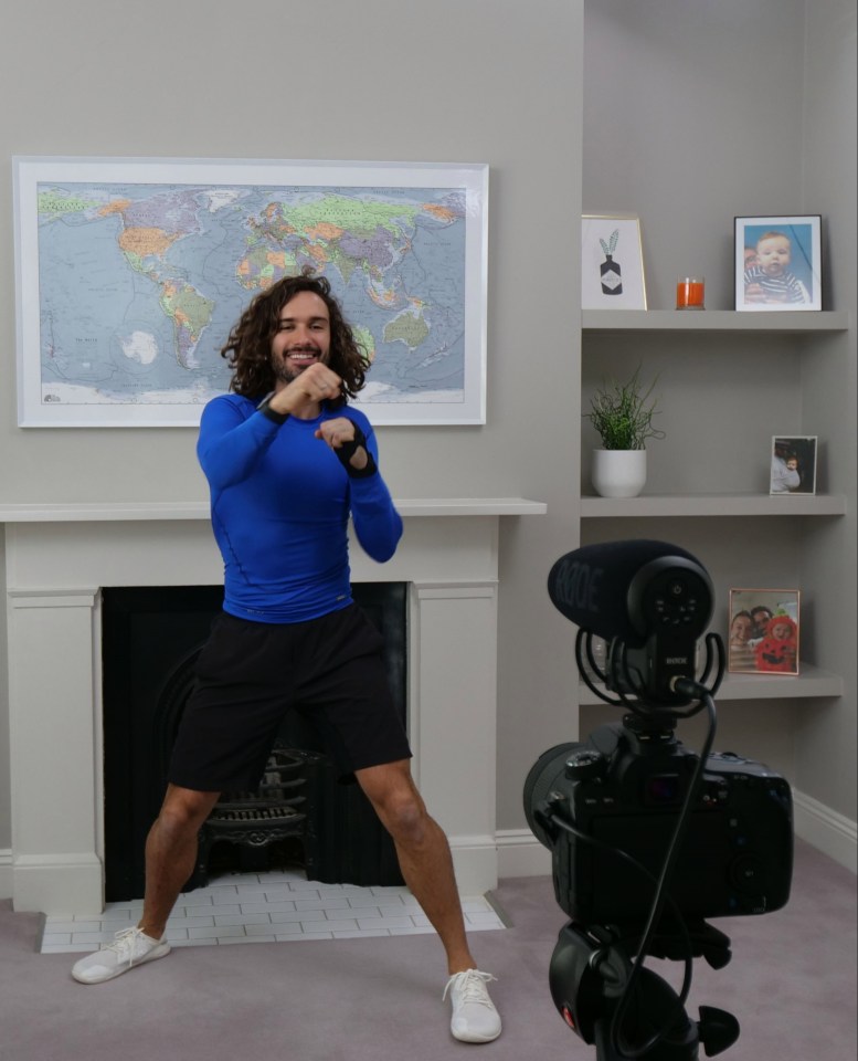 Let fitness guru Joe Wicks lead a 20-minute P.E. class