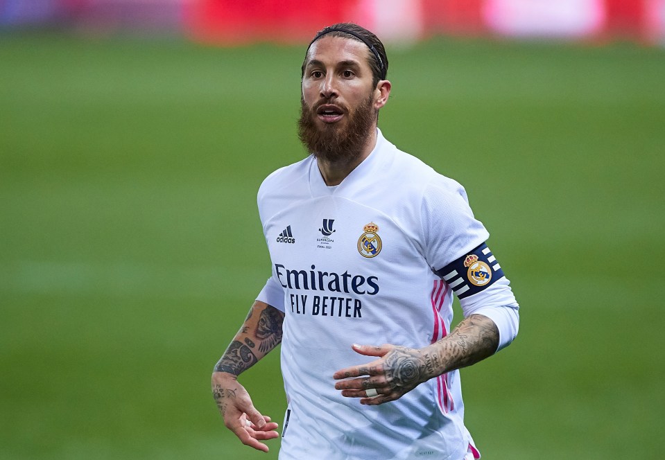 Sergio Ramos is locked in a transfer dispute at Real Madrid