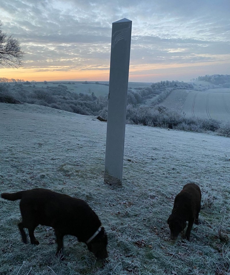 A third monolith was spotted in Salisbury, Wiltshire