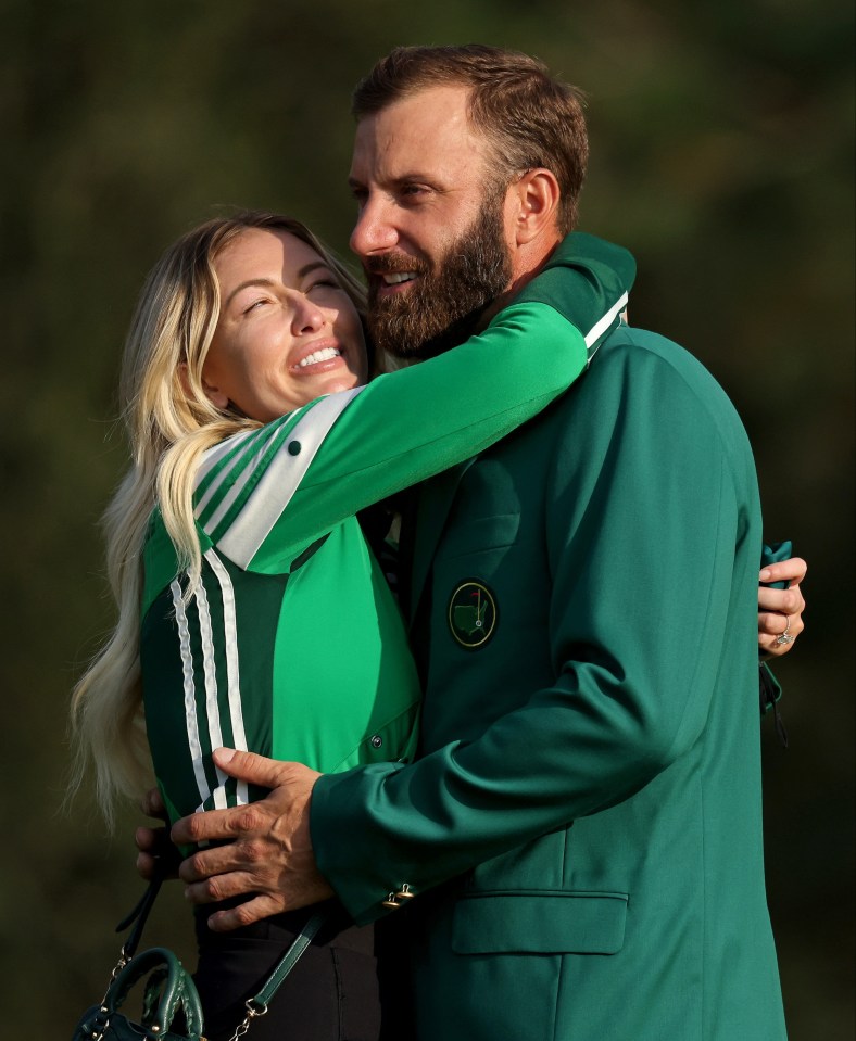 She is not married to last year's Masters winner but they do have children together