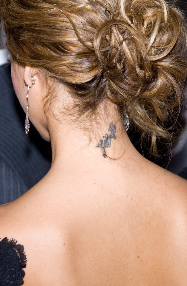 Jessica Alba previously admitted that she regretted "one or two" tattoos 