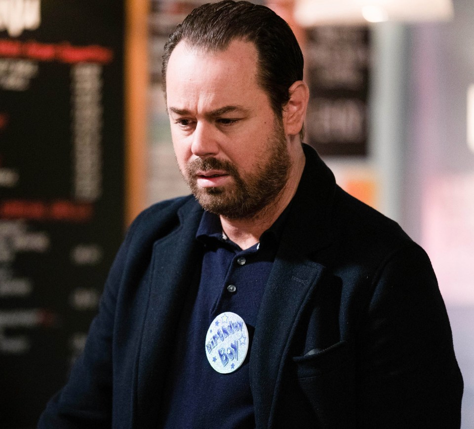 Danny is instantly familiar as EastEnders landlord Mick Carter