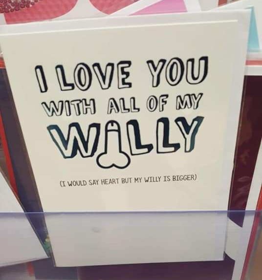 One mum was in hysterics when she spotted this card in store