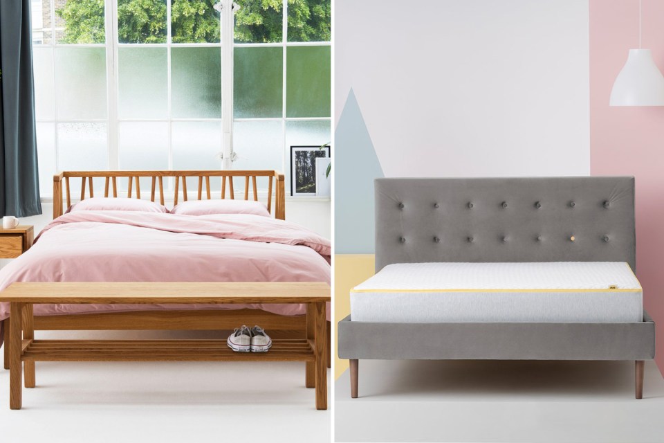 Not only mattresses but bed frames are now on offer