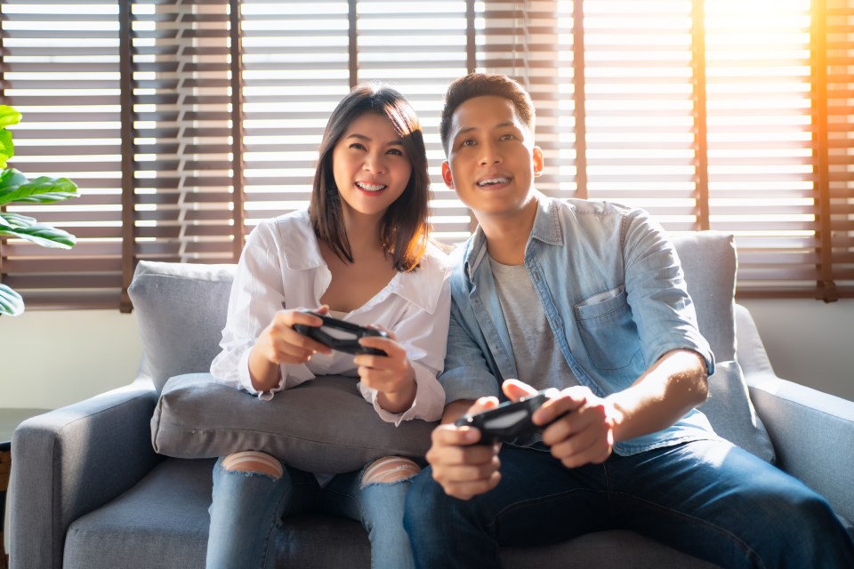 Playing a video game together can be a bonding experience