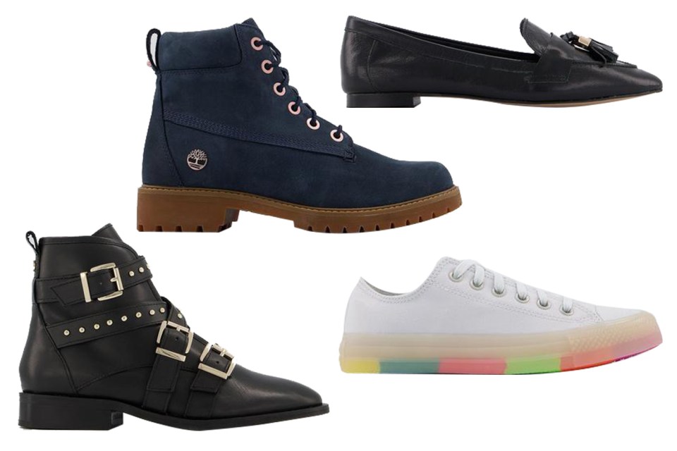 From trainers to boots, there's so much choice