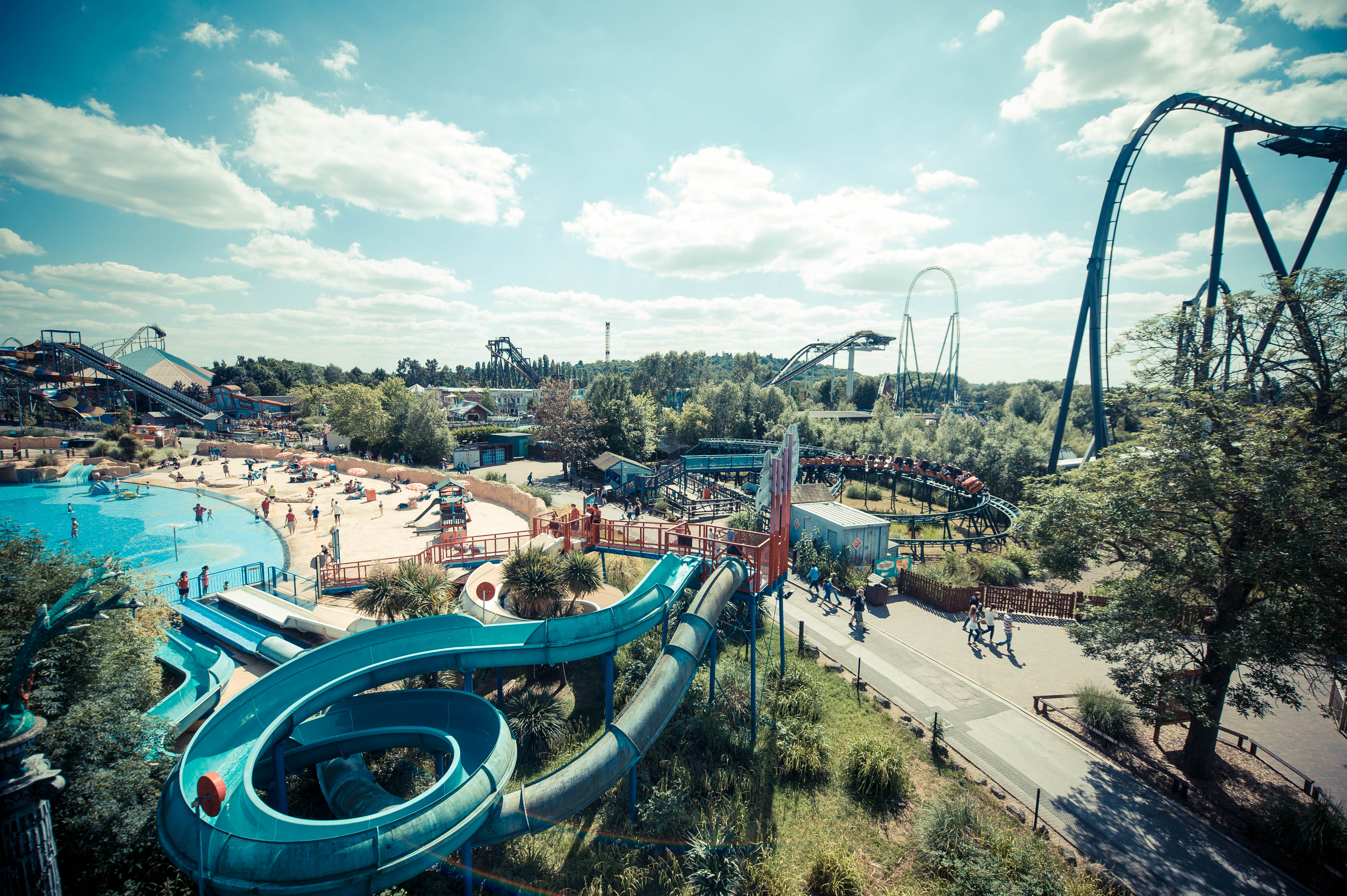 Rollercoaster fans will love a visit to Thorpe Park