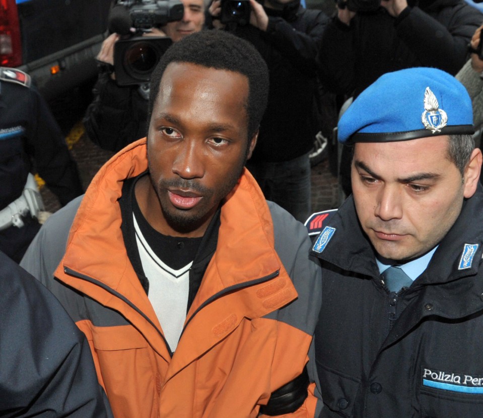 Rudy Guede was the only person to be handed a final conviction in the case