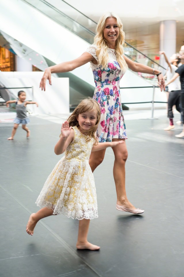 Denise Van Outen with her daughter Betsy