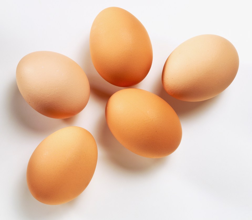 Eggs are high in vitamins B6 and B12